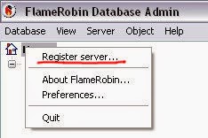 FlameRobin - Firebird server
